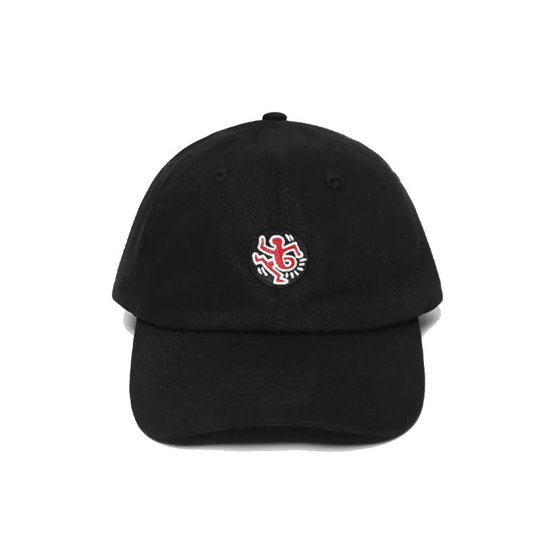 MALBON GOLF x Keith Haring Dad Men's Cap (Black)