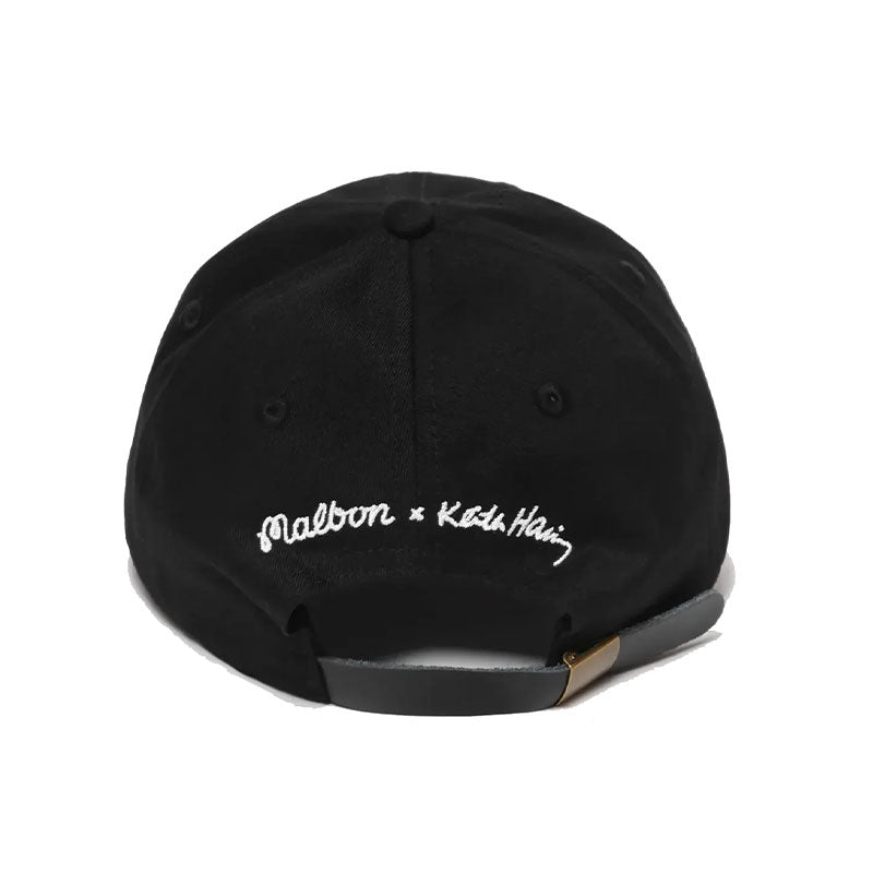 MALBON GOLF x Keith Haring Dad Men's Cap (Black)