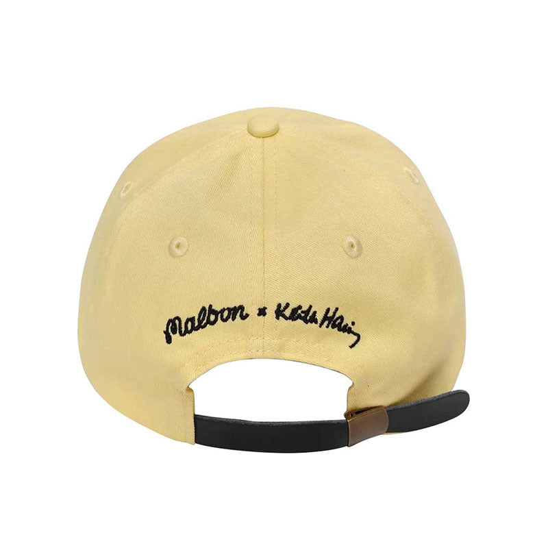 MALBON GOLF x Keith Haring Dad Men's Cap (Yellow)