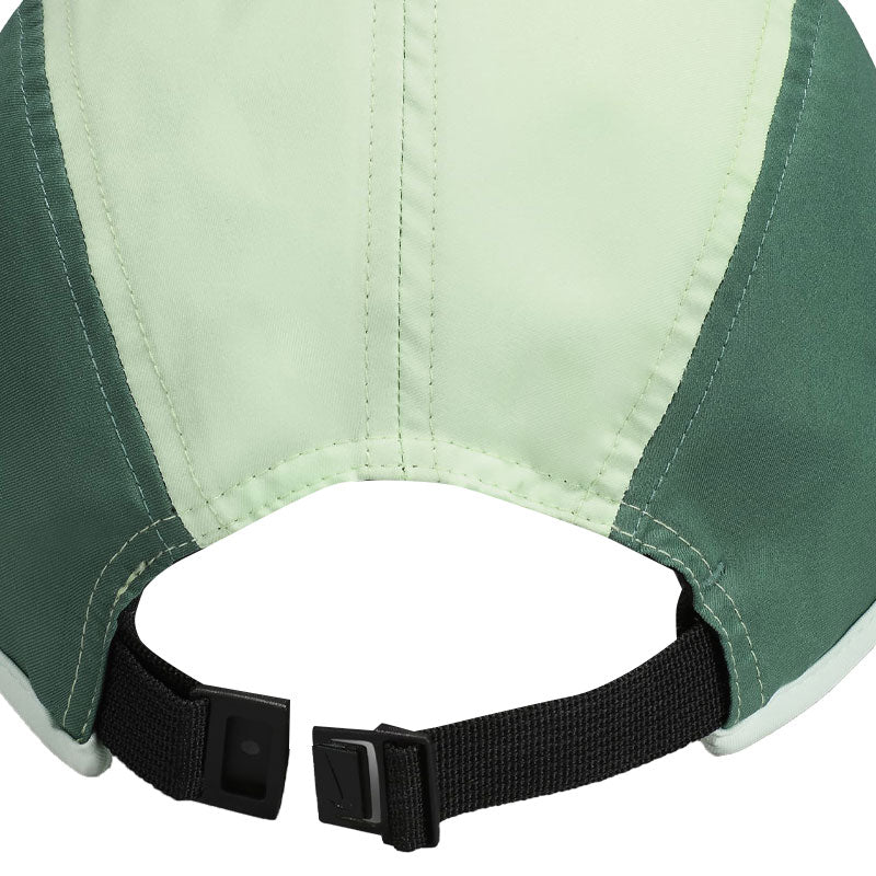 NIKE Dri-FIT Fly Unstructured Swoosh Unisex Cap (Green/Green/White)