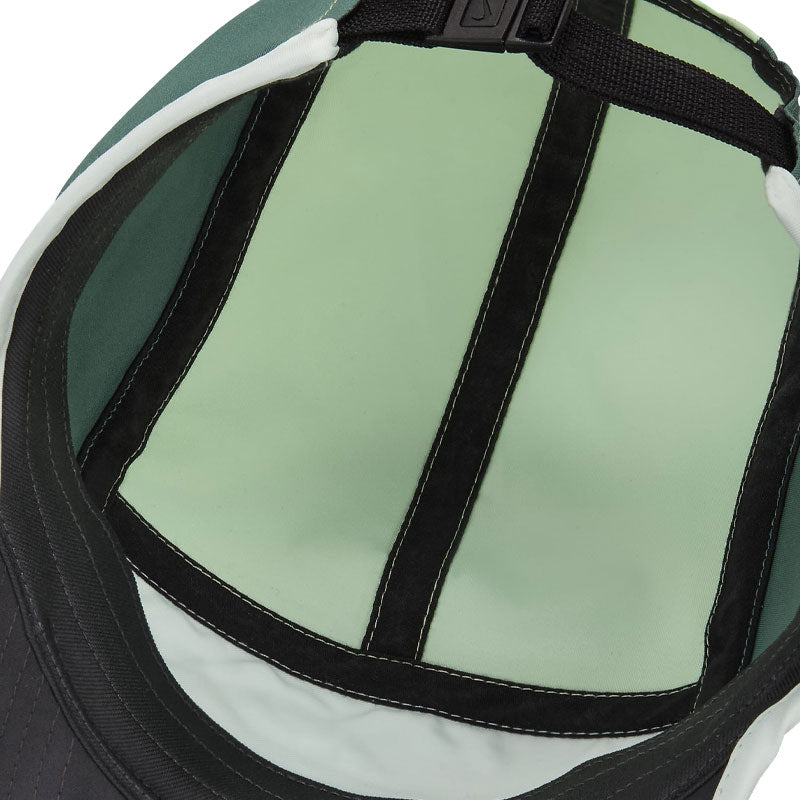 NIKE Dri-FIT Fly Unstructured Swoosh Unisex Cap (Green/Green/White)