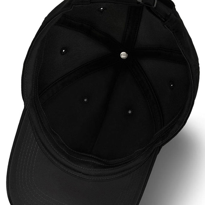 NIKE Dri-FIT Club Structured Swoosh Unisex Cap (Black/White)