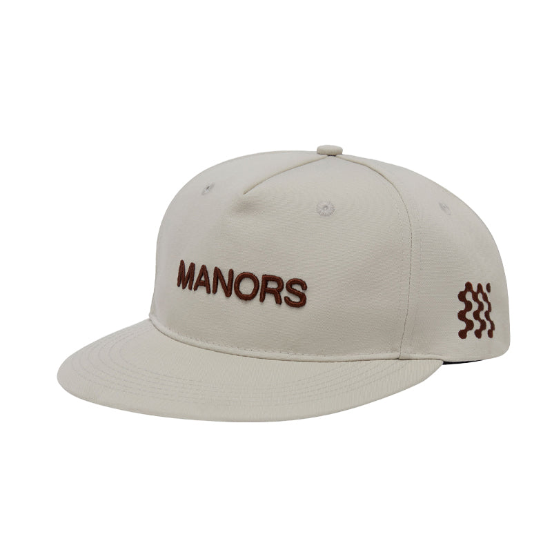 MANORS Retro Crown Men's Cap (Ivory)