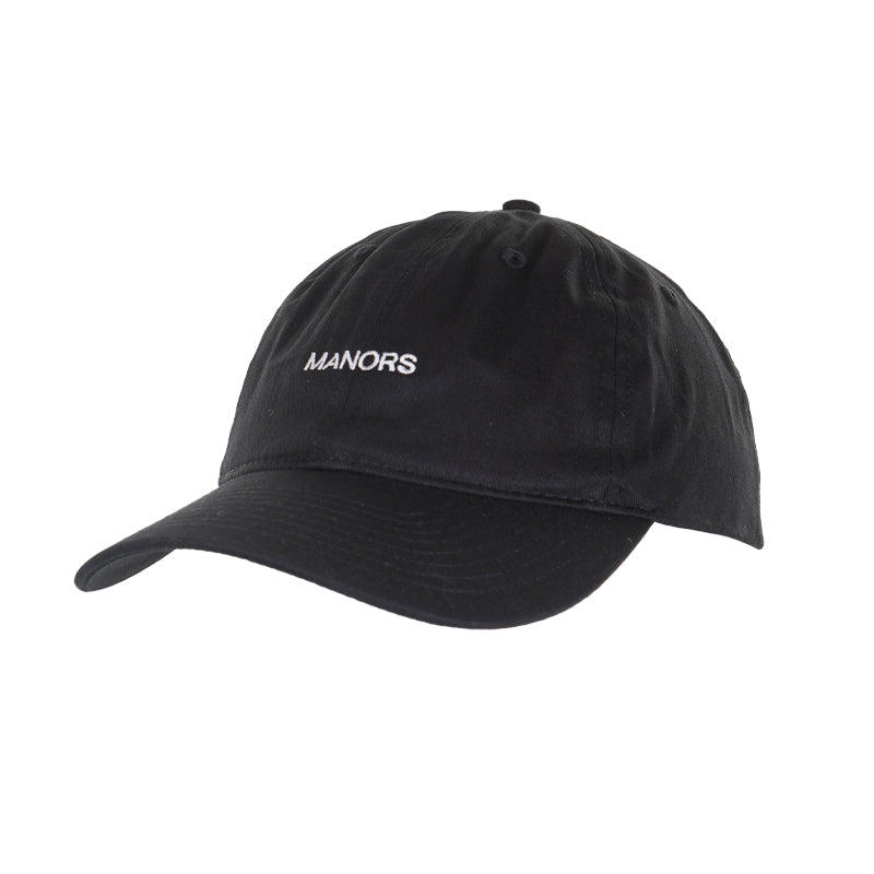 MANORS Dad Men's Chino Cap (Black)
