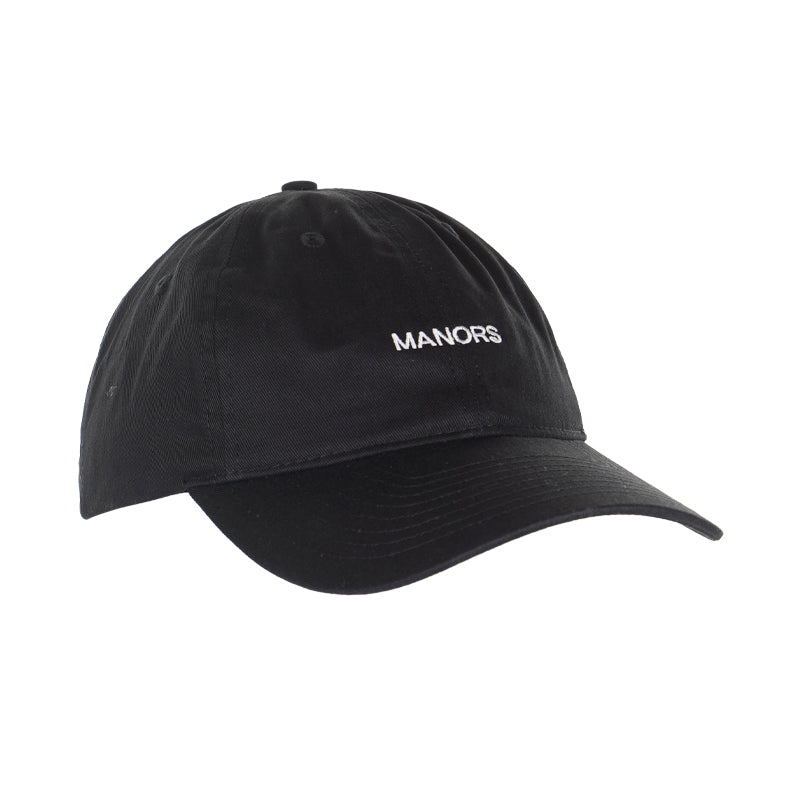 MANORS Dad Men's Chino Cap (Black)