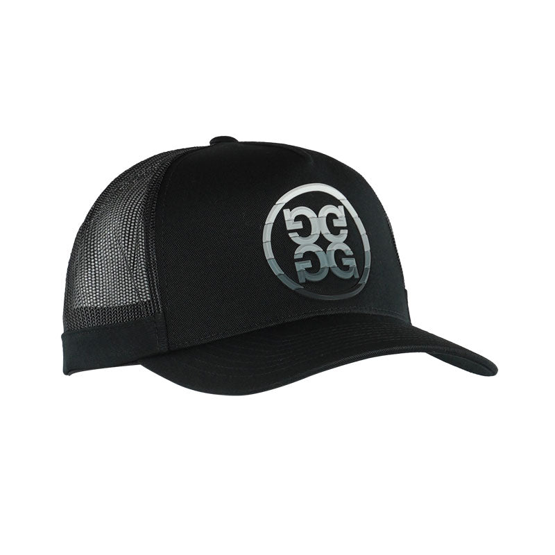GFORE Circle G Trucker Men's Cap (Onyx)