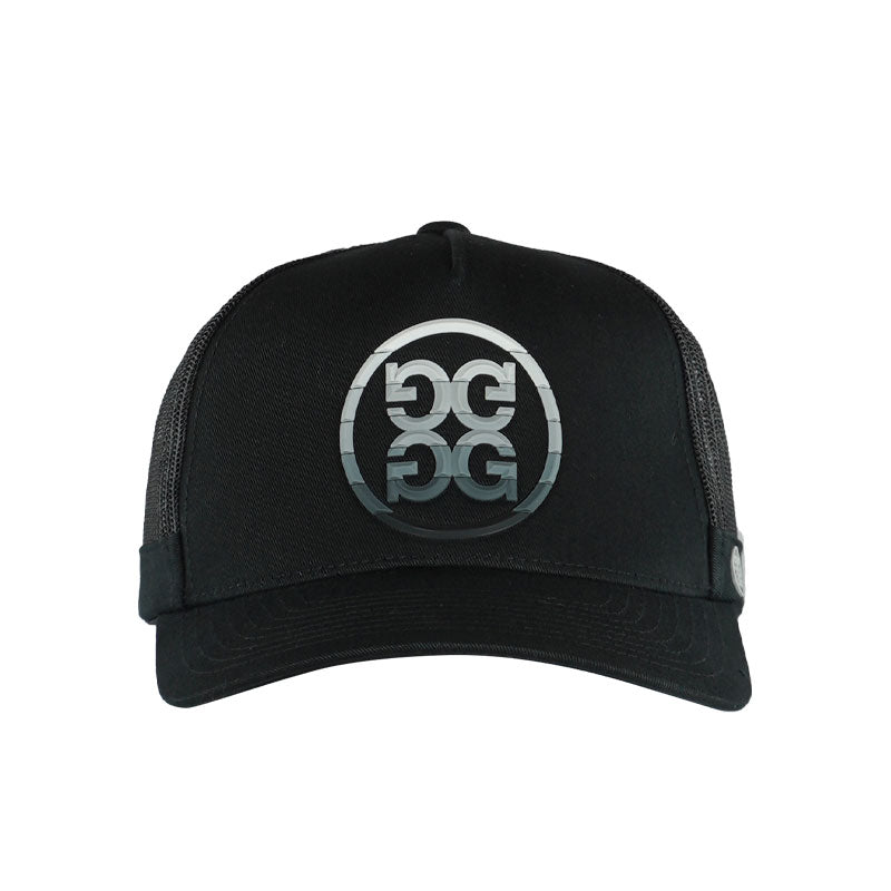 GFORE Circle G Trucker Men's Cap (Onyx)