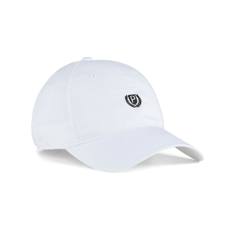 PUMA Shield Unstructured P Men's Cap (White/Black)
