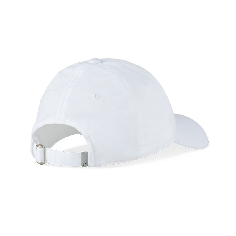 PUMA Shield Unstructured P Men's Cap (White/Black)