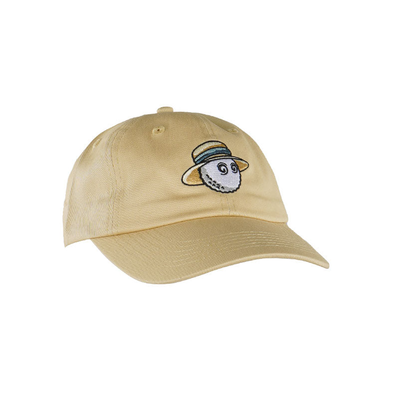 MALBON GOLF Romano Dad Men's Cap (Khaki)