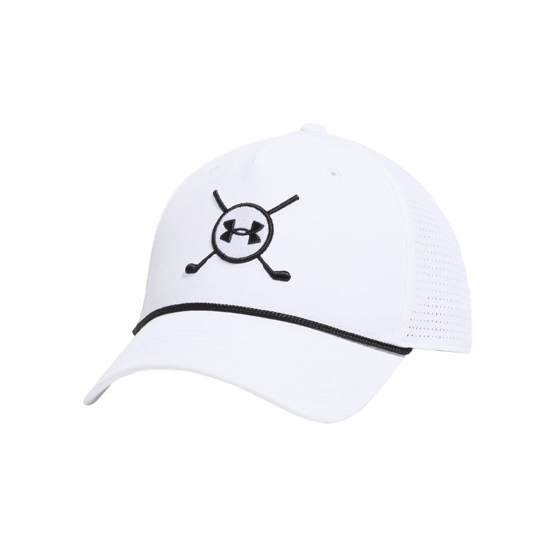 UNDER ARMOUR Driver Snapback Men's Cap (White)