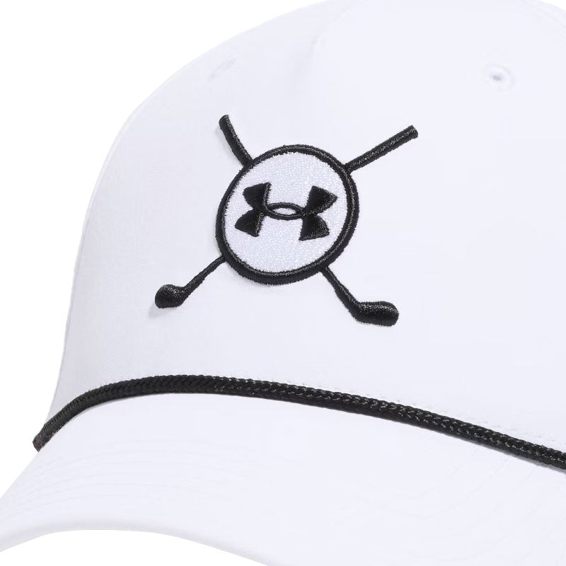UNDER ARMOUR Driver Snapback Men's Cap (White)