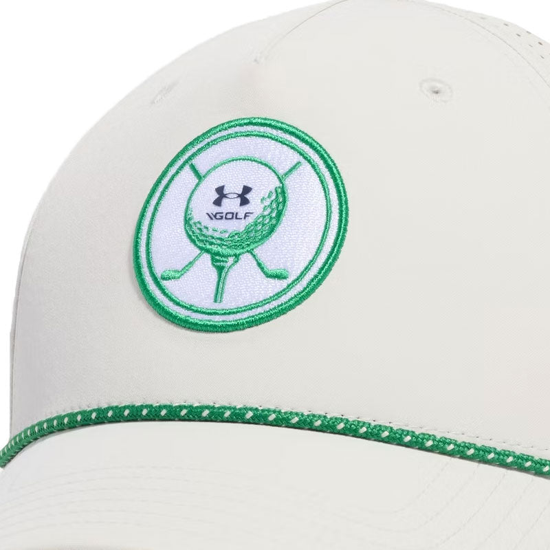 UNDER ARMOUR Driver Snapback Men's Cap (White/Green)