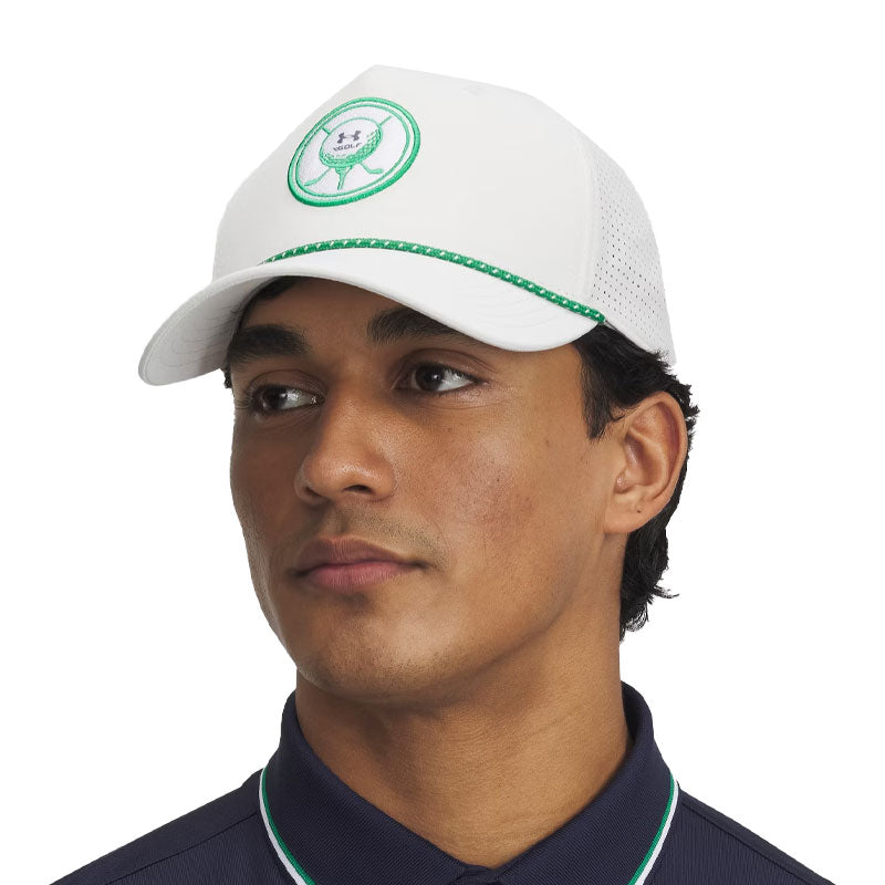 UNDER ARMOUR Driver Snapback Men's Cap (White/Green)