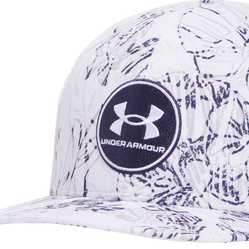 UNDER ARMOUR Iso-Chill Drive Low Stretch Fit Men's Cap (White)