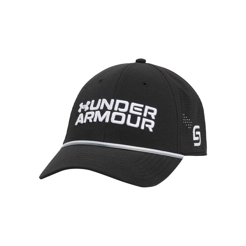 UNDER ARMOUR Jordan Spieth Drive Rope Men's Snapback Cap (Black/White)