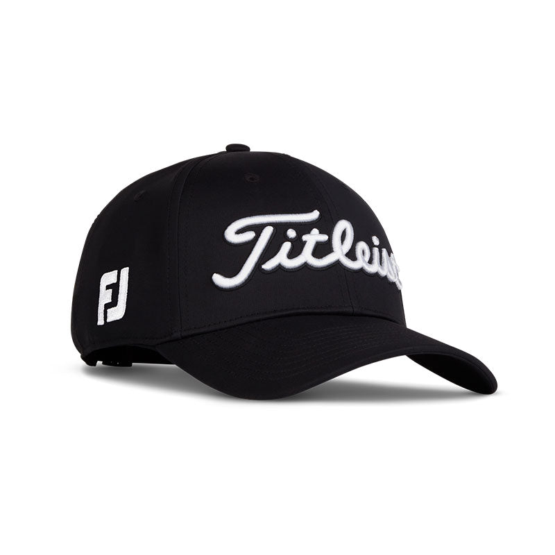TITLEIST Tour Performance Men's Cap (Black/White)