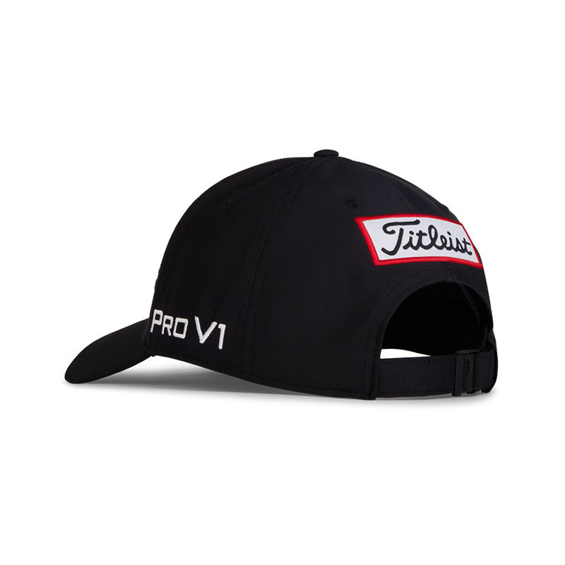 TITLEIST Tour Performance Men's Cap (Black/White)