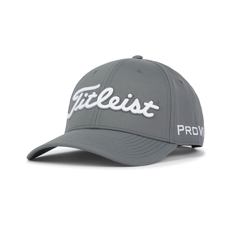 TITLEIST Tour Performance Men's Cap (Grey/White)