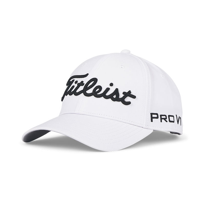 TITLEIST Tour Performance Men's Cap (White/Black)