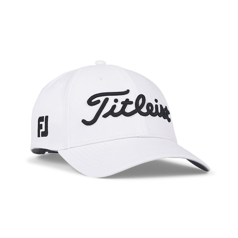TITLEIST Tour Performance Men's Cap (White/Black)