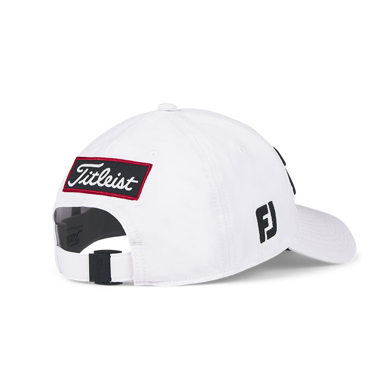 TITLEIST Tour Performance Men's Cap (White/Black)