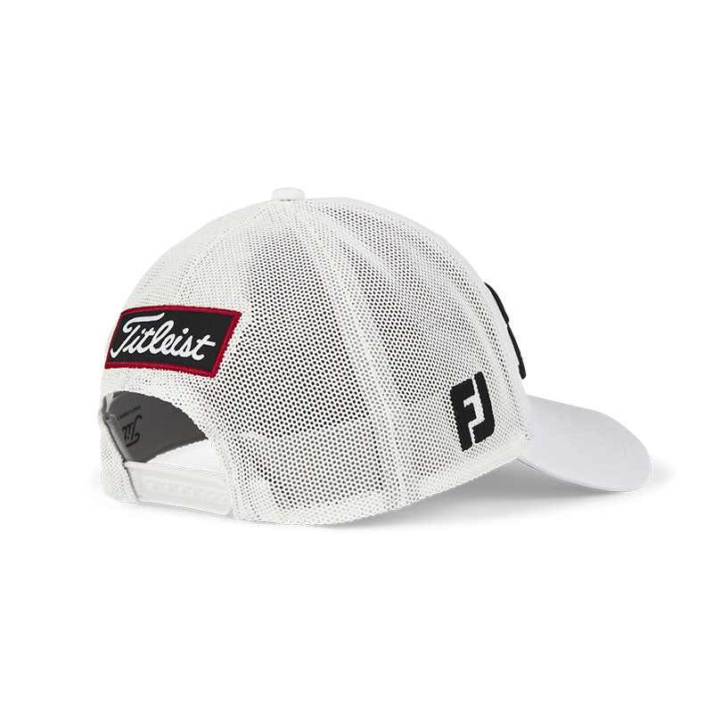 TITLEIST Tour Performance Mesh Men's Cap (White/Black)