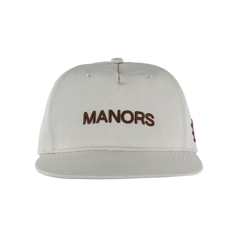MANORS Retro Crown Men's Cap (Ivory)