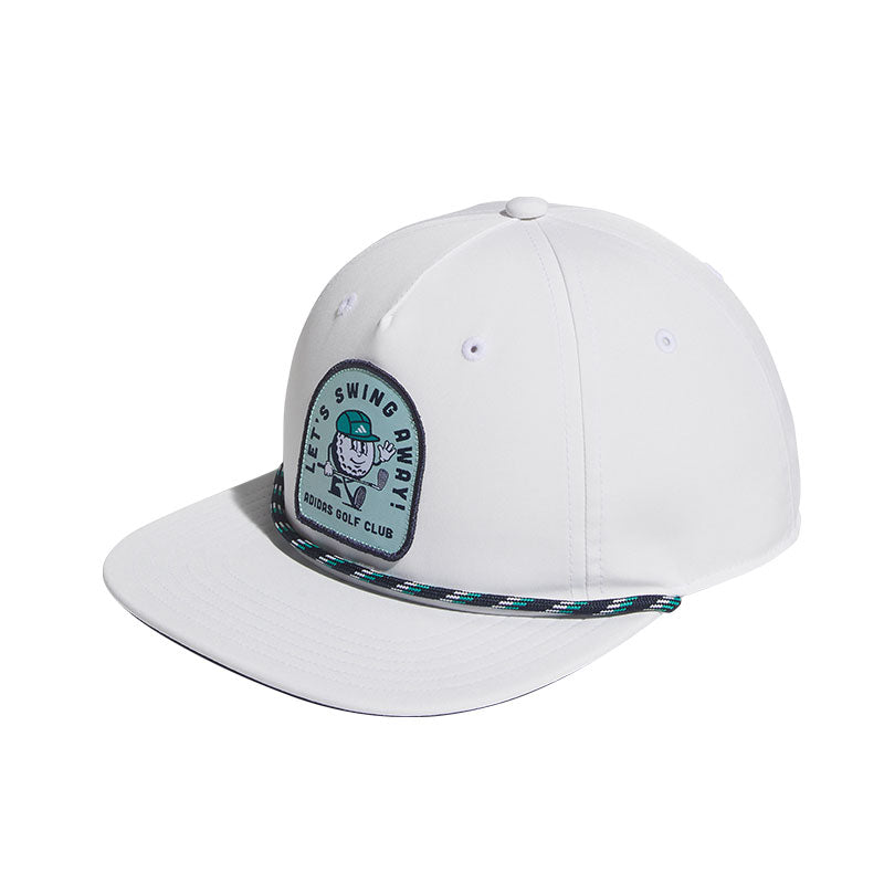 ADIDAS Let's Swing Away 5-Panel Junior Rope Cap (White)