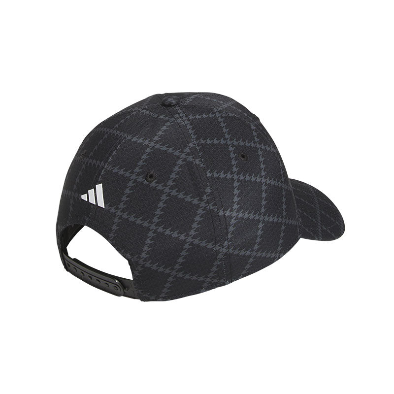 ADIDAS 3-Stripes Tour Houndstooth Men's Cap (Black)