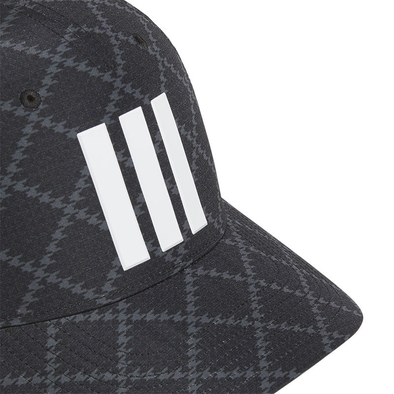 ADIDAS 3-Stripes Tour Houndstooth Men's Cap (Black)