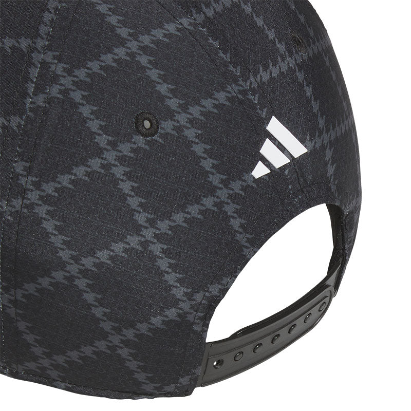 ADIDAS 3-Stripes Tour Houndstooth Men's Cap (Black)