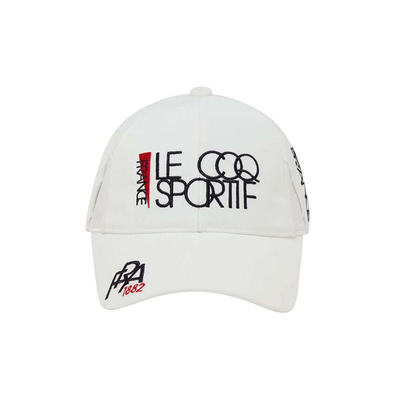LE COQ SPORTIF GOLF Men's Cap With Head Cooler (White)