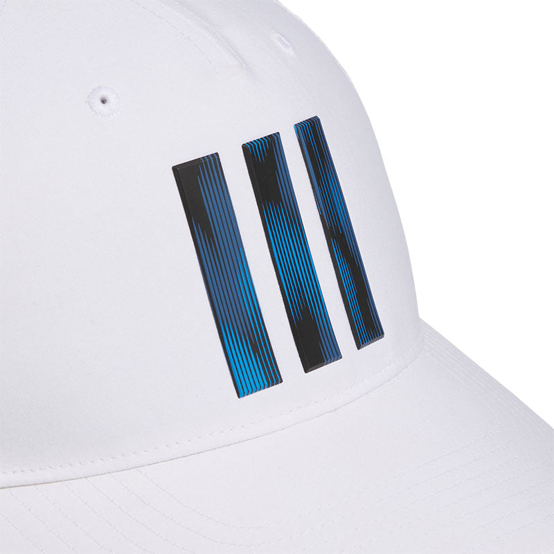 ADIDAS 3-Stripes Tour Print Men's Cap (White)