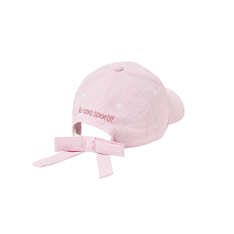 LE COQ SPORTIF GOLF Striped Women's Cap (Pink)
