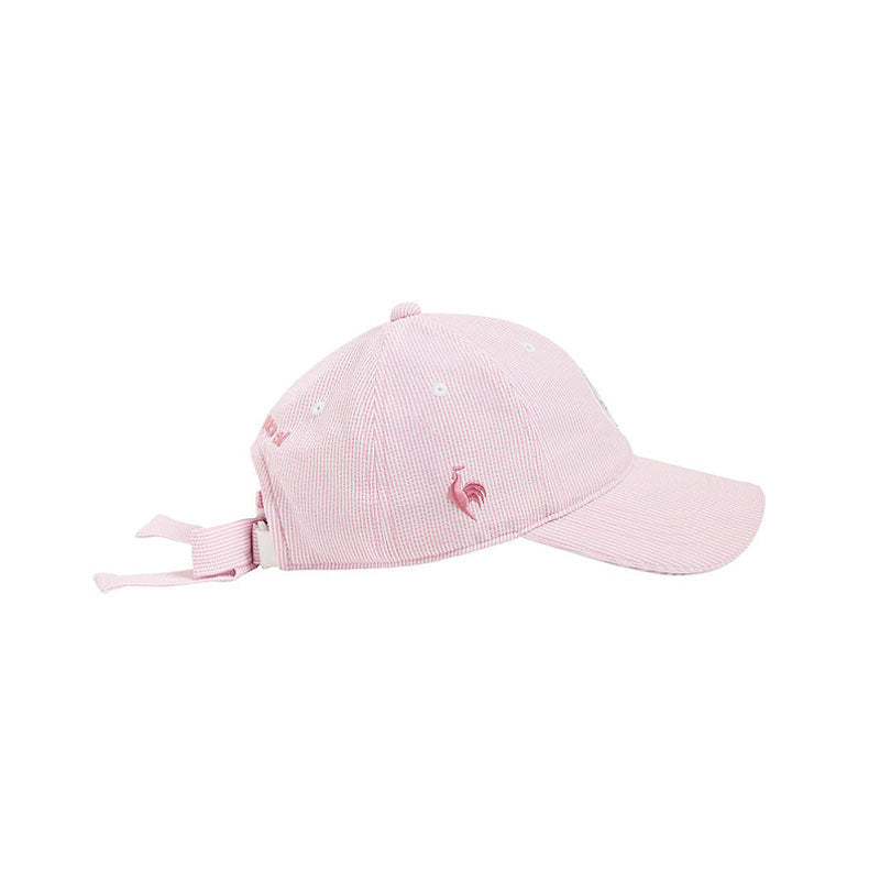 LE COQ SPORTIF GOLF Striped Women's Cap (Pink)