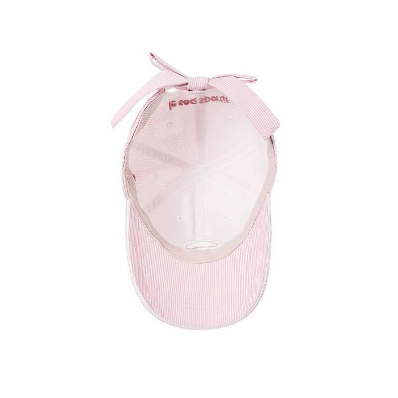 LE COQ SPORTIF GOLF Striped Women's Cap (Pink)