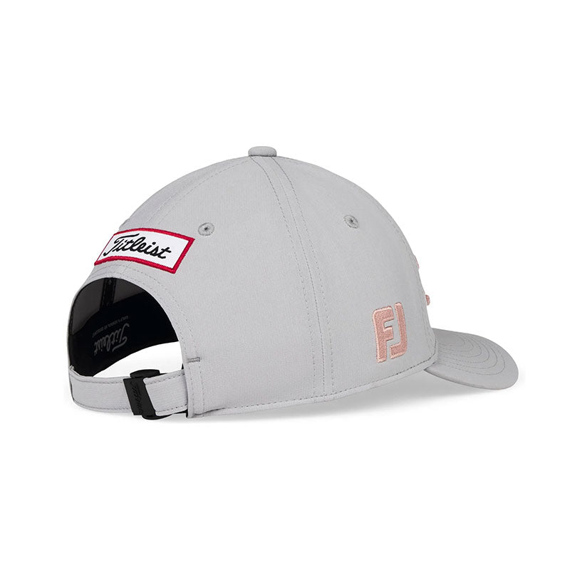 TITLEIST Tour Performance Junior Cap (Grey/Pink)