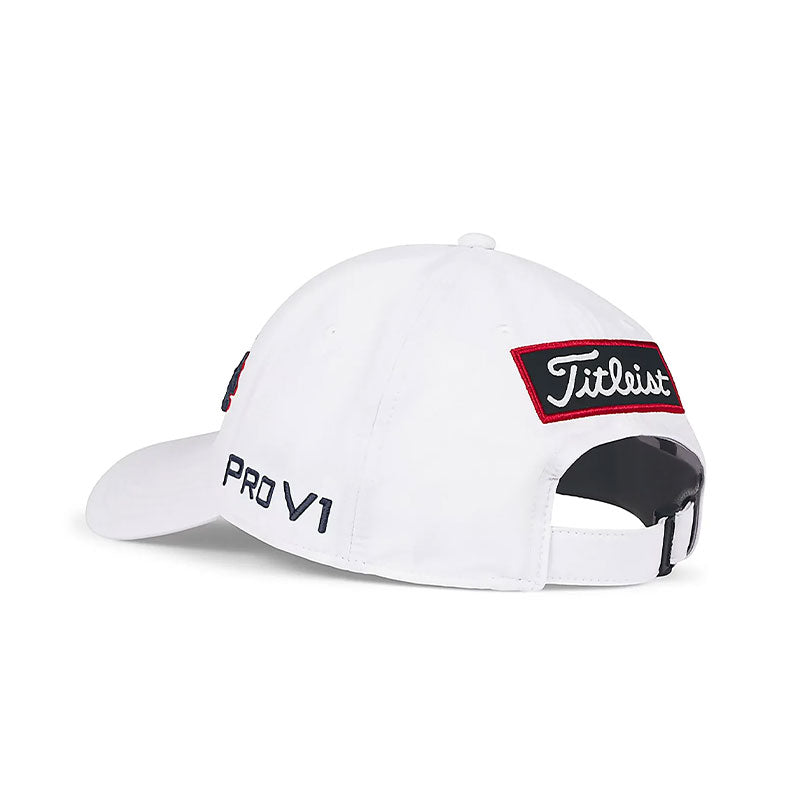 TITLEIST Tour Performance Men's Cap (White/Navy/Red)