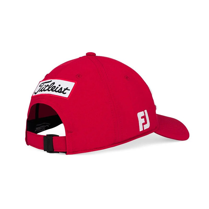 TITLEIST Tour Performance Men's Cap (Red/White)