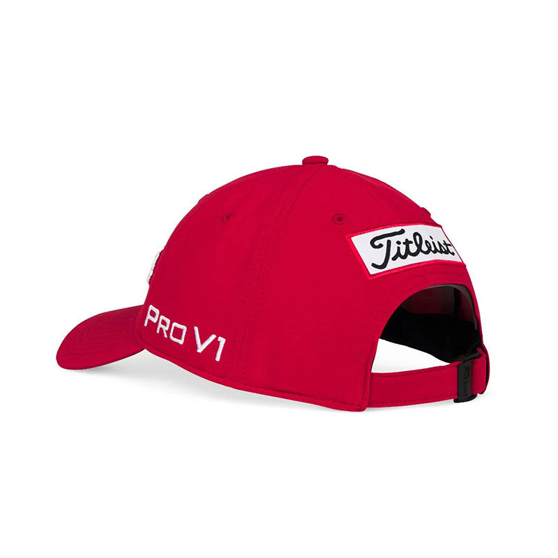 TITLEIST Tour Performance Men's Cap (Red/White)