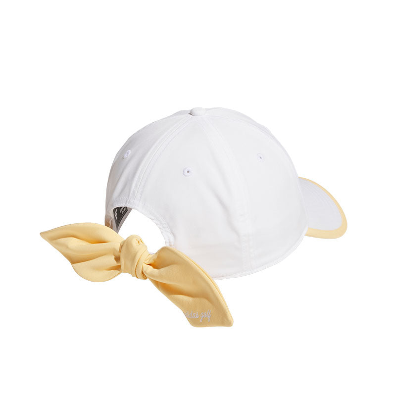 ADIDAS Ribbon Women's Cap (White/Orange)
