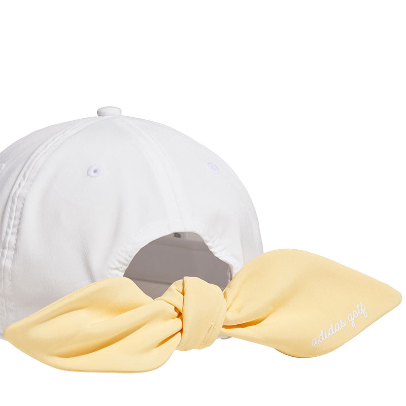 ADIDAS Ribbon Women's Cap (White/Orange)