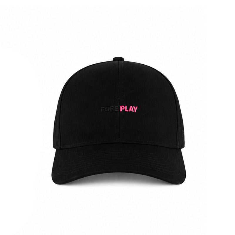 GFORE Fore Play Low Profile Men's Cap (Onyx)