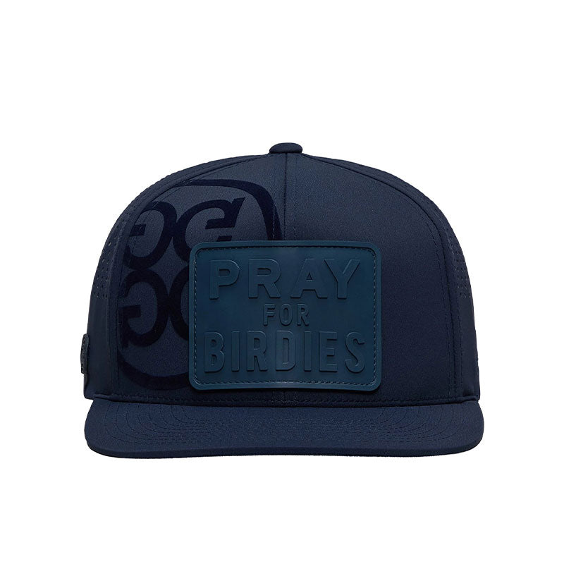 GFORE Pray for Birdies Patch Perforated Delta Men's Cap (Twilight)