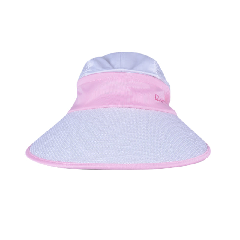 CUTTER & BUCK Poly Women's Visor (White/Light Pink)