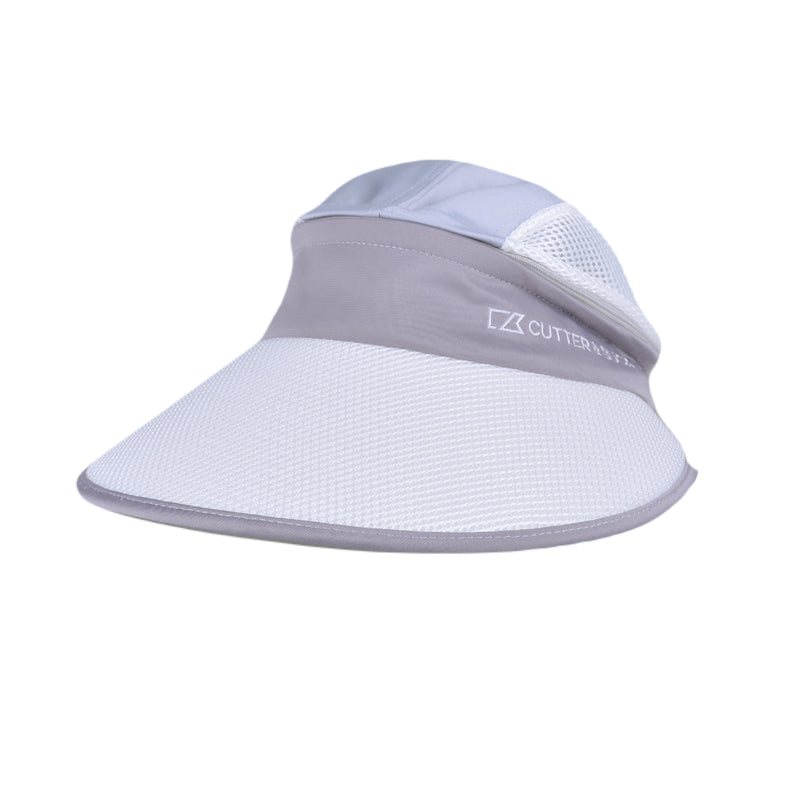 CUTTER & BUCK Poly Women's Visor (Grey/Light Grey)