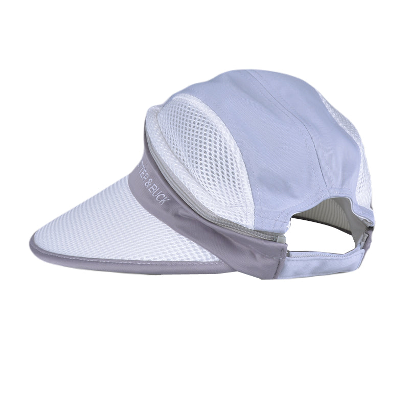 CUTTER & BUCK Poly Women's Visor (Grey/Light Grey)