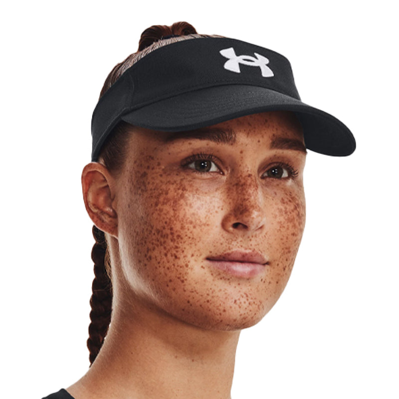 UNDER ARMOUR Blitzing Women's Visor (Black/White)
