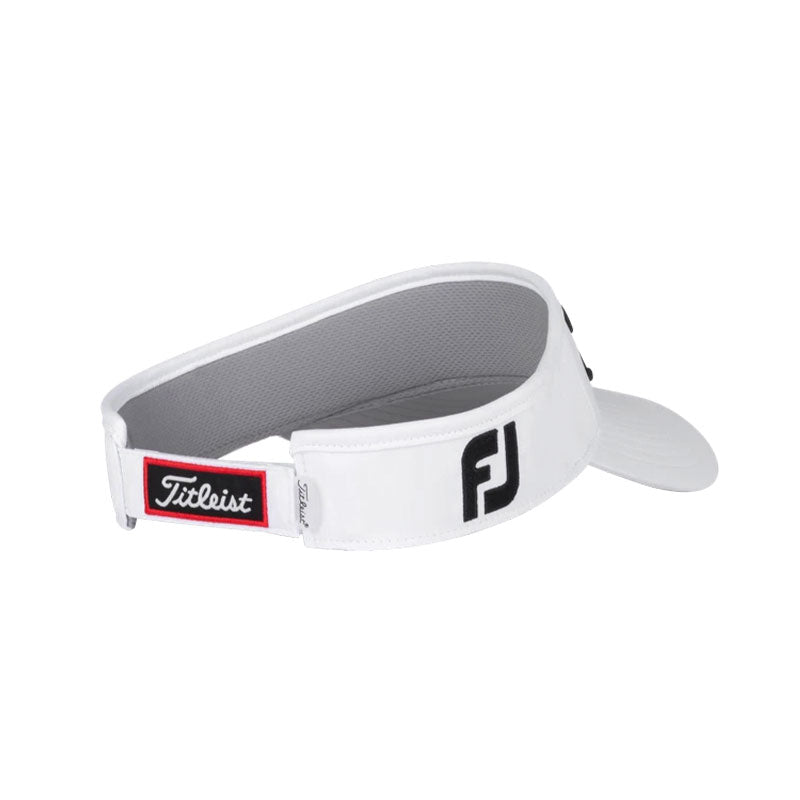 TITLEIST Tour Performance Men's Visor (White/Black)